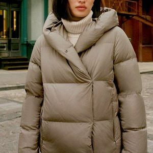 Aritzia Duvet Puffer Modern Taupe 2XS